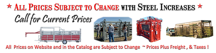 All Prices Subject to Change Without Notice